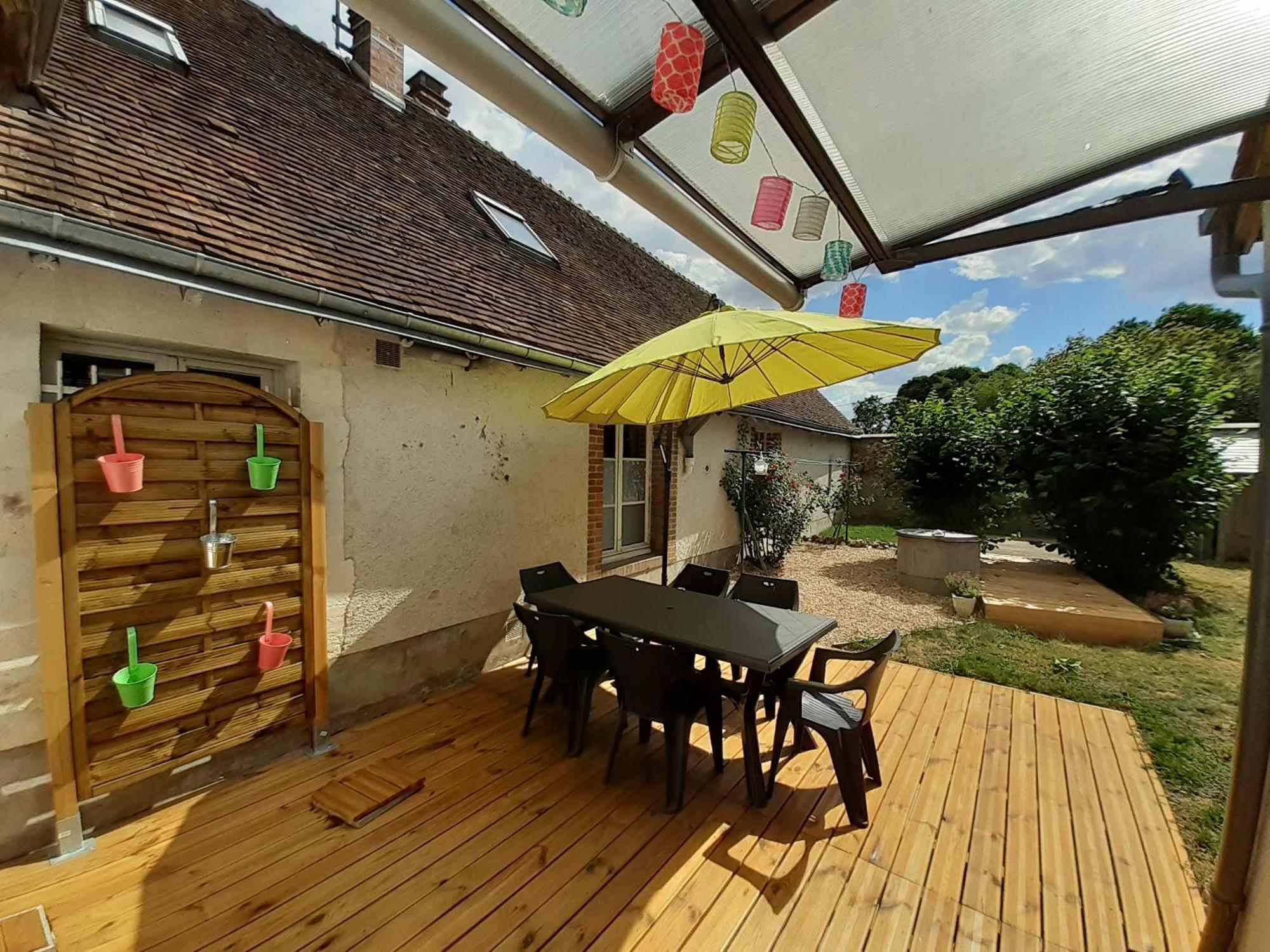 Gîte Le temps suspendu à PEZOU 41 Pezou Exterior foto